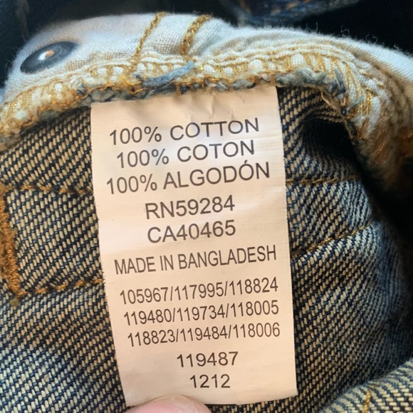 5/$15 Original Brand jeans in like new condition invisible adjustable waist - Picture 6 of 7